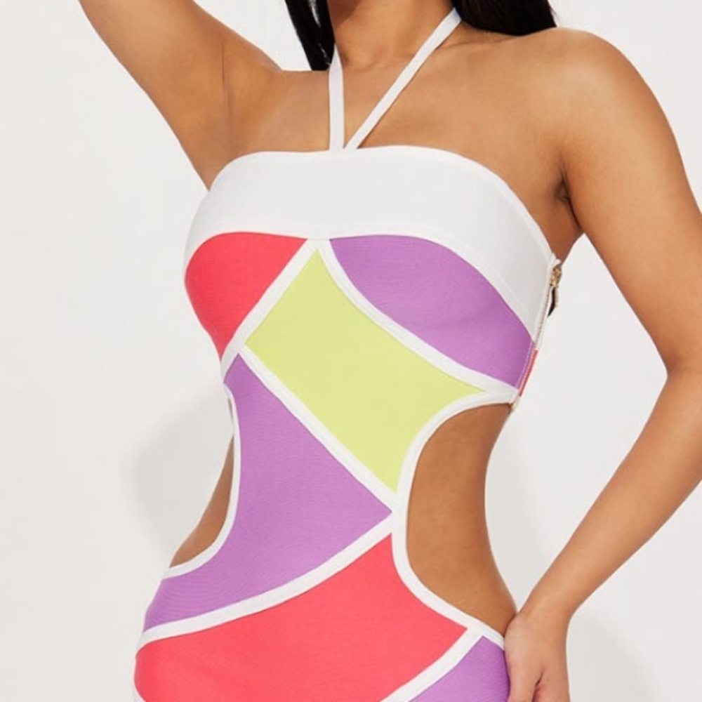Fashion Nova, halter dress, XS